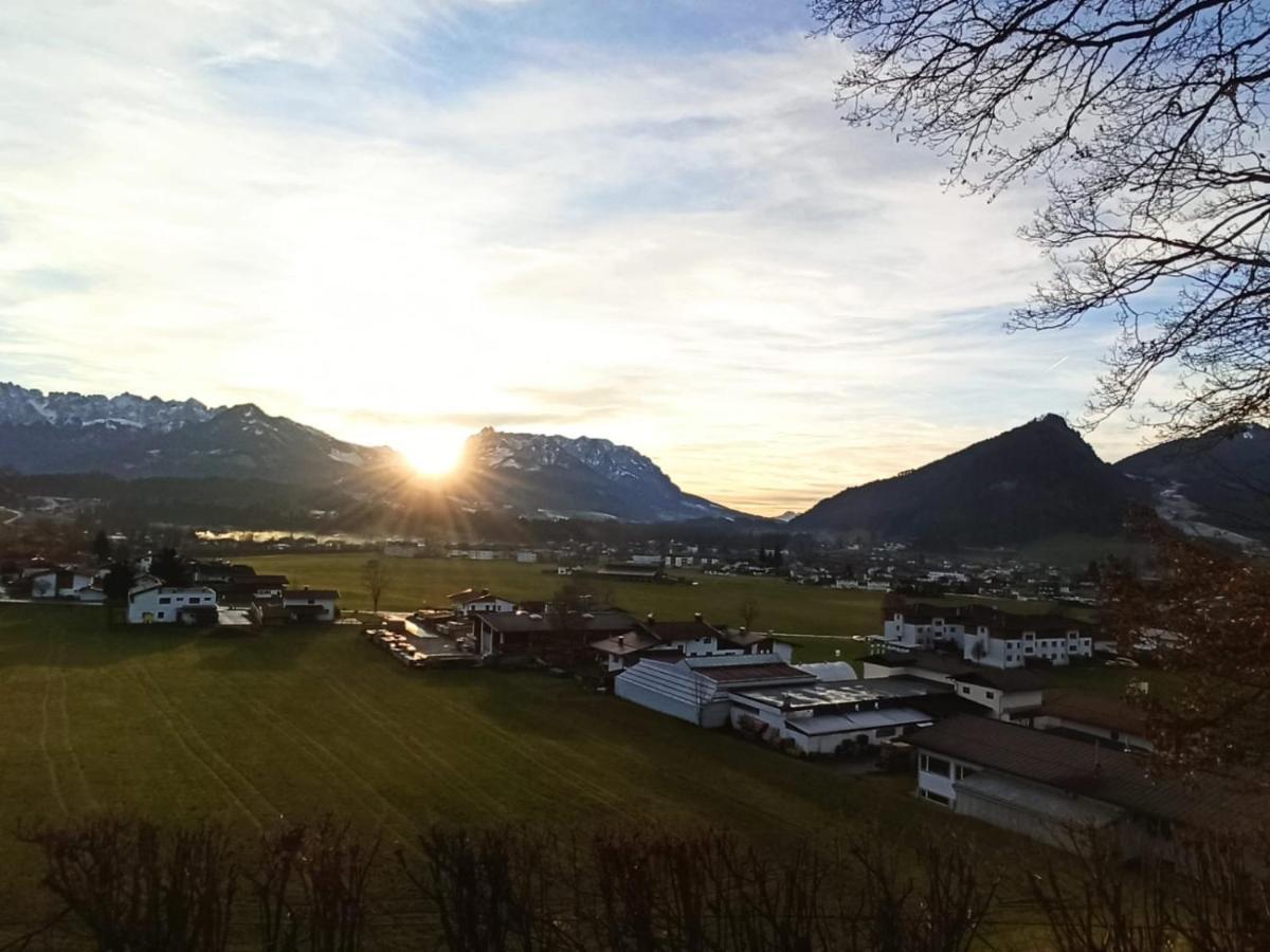 Haus Sonnenwinkl Appartement Kössen Buitenkant foto