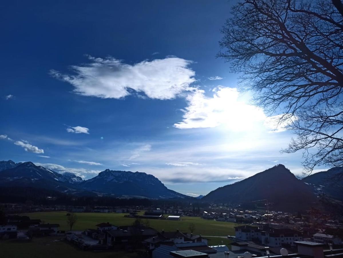 Haus Sonnenwinkl Appartement Kössen Buitenkant foto